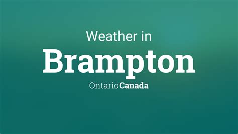 brampton ontario weather|brampton weather forecast 7 day.